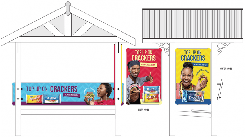 WIBISCO Cracker Out-of-Home Branding